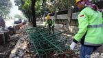 Trotoar di Jalan Gelora Senayan Diperlebar