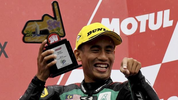 hafizh Syahrin jadi satu-satunya wakil Asia Tenggara yang tampil di MotoGP.