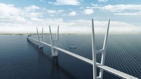 Ada pula jembatan mewah dengan konsep modern ini ada di Denmark. Dengan dominasi warna putih Jembatan The Great Belt Fixed Link adalah jembatan yang memiliki panjang 6,75 km, konstruksinya adalah salah satu proyek pekerjaan umum yang paling penting dalam sejarah Denmark, dibangun dengan harga US$D 4,4 miliar atau setara Rp 59 triliun. Therichest/Istimewa.