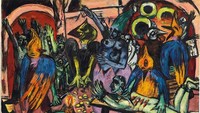 Lukisan karya Max Beckmann bertajuk Hölle der Vögel (Birds’ Hell) menjadi salah satu yang termahal dengan harga Rp 685 miliar pada Juni 2017 lalu. (Dok. Christies)