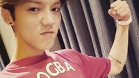 Luhan eks-EXO kini eksis sebagai artis solo di China. Ia penggemar olahraga, yang juga pendukung klub Manchester United. (Foto: Instagram/7_luhan_m)