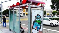 Hmmm Wi-fi halte bus di San Francisco ini menggambarkan para masyarakat dan kotanya sudah hi-tech. Mereka dibangun dengan panel surya untuk menghasilkan listrik dan menawarkan konektivitas wi-fi. Istimewa/Rediff