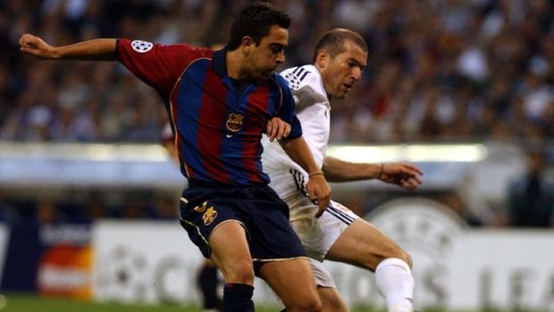 Xavi tumbuh dan berkembang bersama Barcelona.