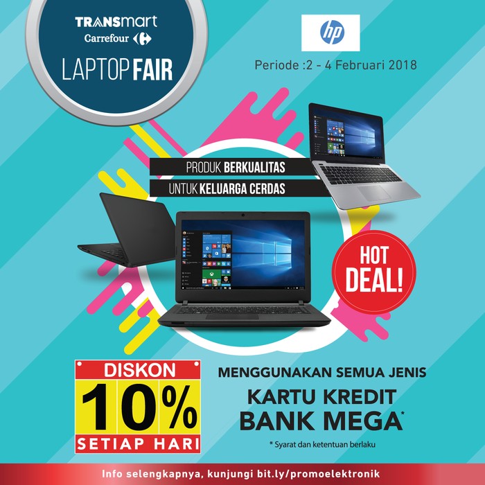 Foto: Promo Laptop HP di Transmart Carrefour Foto: Promo Laptop HP di Transmart Carrefour