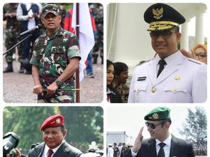 LSI: Prabowo, AHY hingga Anies Masuk Bursa Penantang Jokowi di 2019