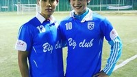 Choi Minho adalah anggota grup musik Shinee. Ia dikenal karena memiliki tubuh yang atletis. Salah satu olahraga favoritnya adalah sepak bola. (Foto: internet)