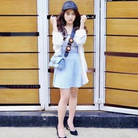 Selain dikenal sebagai pemain futsal, Nadie juga menekuni dunia modelling. Foto: Instagram