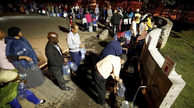 Afrika Selatan mengalami masalah kekeringan terutama di Cape Town.