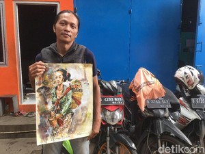 Sebelum Tewas Dililit Ular, Dwi Setiawan Beri Lukisan ke Teman