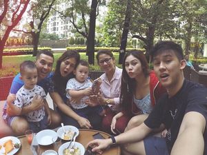 Serunya Pesta BBQ Sissy Prescillia Bareng Vanesha Prescilla dan Jevin Julian