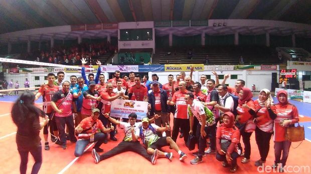 Putra Jakarta Pertamina Energi Juara Putaran Pertama Proliga 2018