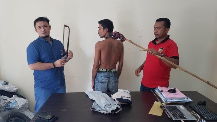 Polisi Tangkap Residivis di Lhoukseumawe yang Bakar Tower Seluler