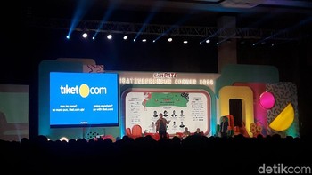 Lebih dari seribu peserta memadati The Trans Luxury Hotel tempat digelarnya acara. Foto: detikINET/Dony Indra Ramadhan