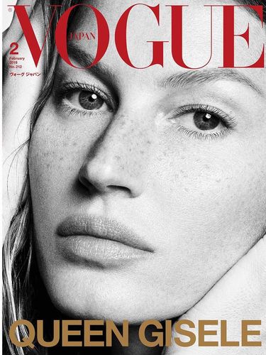 Bikin Iri, Foto Gisele Bundchen di Vogue yang Tetap Cantik Tanpa Makeup