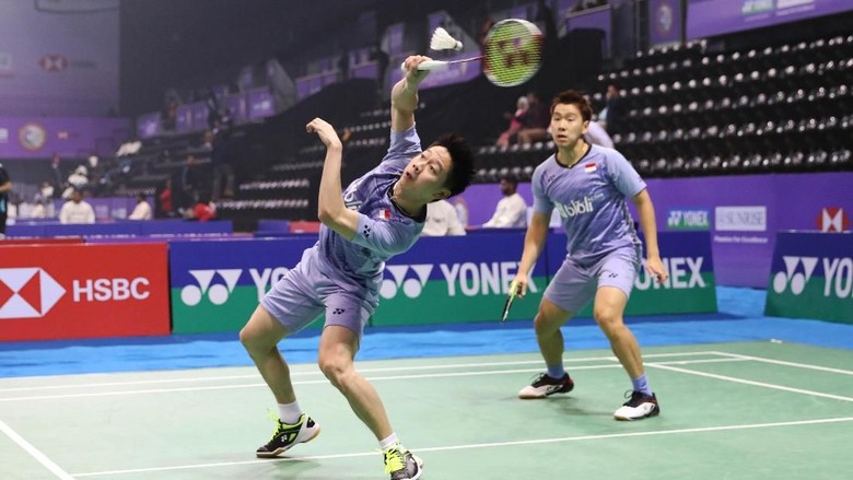 Kalahkan Ahsan/Hendra, Kevin/Marcus Lolos ke Final Kalahkan Ahsan/Hendra, Kevin/Marcus Lolos ke Final