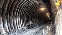 View tunnel, target penyelesaian tunnel pada Bulan Desember 2018. Dok. PT PP (Persero)