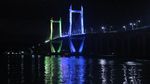 Siang Malam, Jembatan Terpanjang di Timur RI Ini Tetap Cantik