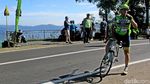 Pegowes GFNY Ngos-ngosan di Tanjakan Bangbang, Dihibur View Danau Batur