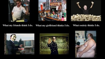 Kerjaan seorang hacker. Foto: internet