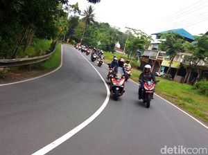Biar Nyaman, Konvoi Motor Jangan Banyak-banyak