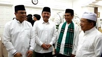 Usai salat subuh Kepala Badan Intelijen Negara (BIN)  Budi Gunawan yang juga sebagai pengurus DMI hadir ikut bergabung (Foto: dok Istimewa)