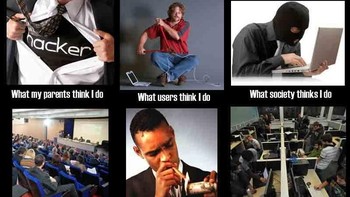 Bekerja di bagian keamanan data. Foto: internet