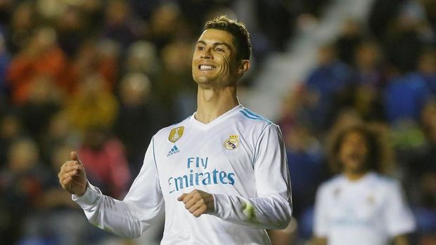 Cristiano Ronaldo kecewa dengan performa Real Madrid pada laga lawan Levante.