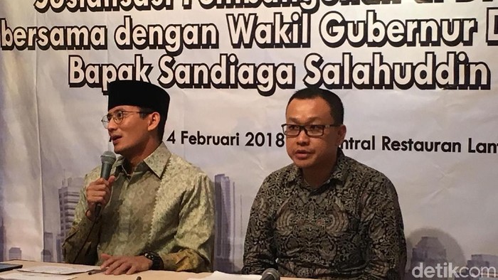 Diskusi Bareng Perhimpunan Tionghoa, Sandiaga Berpantun