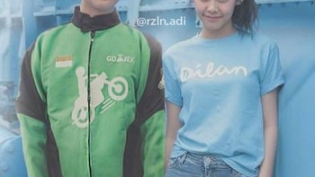 Jika Dilan hidup di jaman sekarang, tidak perlu menitip coklat lewat pengantar koran. Cukup pakai ekspedisi instan, seperti Go-Send. Foto: internet