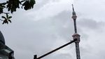 Penampakan Miringnya Kubah Masjid Islamic Centre Koja