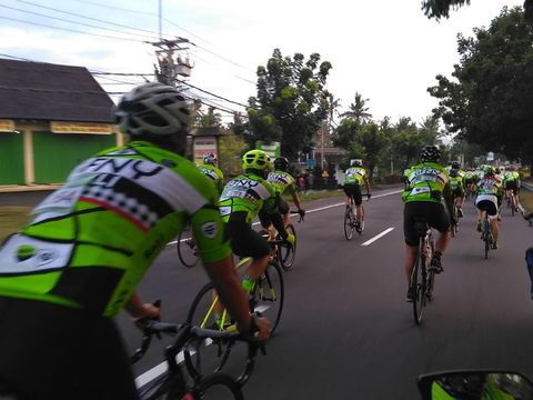 Di Bawah Naungan Cuaca Berawan, GFNY Bali 2018 Dimulai