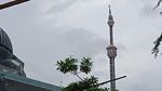 Penampakan Miringnya Kubah Masjid Islamic Centre Koja