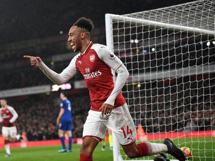 Debut Manis Aubameyang di Emirates