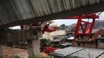Foto: Lokasi Crane yang Ambruk di Jatinegara