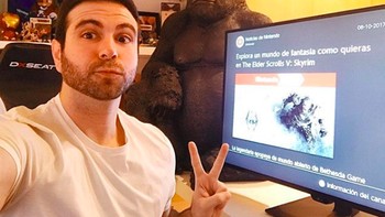 10. Vegetta777 atau Samuel de Luque adalah YouTuber Spanyol dengan 20,8 juta subscriber. Foto: istimewa