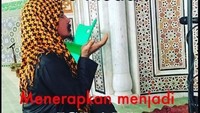 Salah satu foto unggahannya dengan kalimat dakwah. (Dok. Instagram/limbadindonesia)