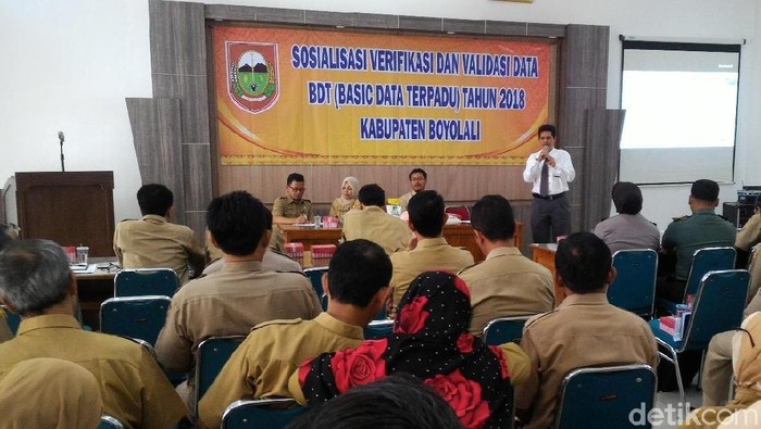 122.252 KK Miskin di Boyolali Akan Diverifikasi dan Validasi