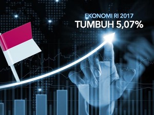 IMF Nilai Pertumbuhan Ekonomi RI 5,07% di 2017 Masih Kurang
