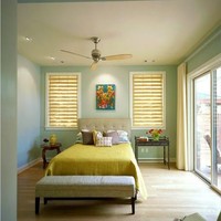 Cat dinding pastel akan memberi kesan kamar lebih luas. Pilih palet pastel yang mengarah ke pucat dan lembut. Foto: Architecture Art Designs