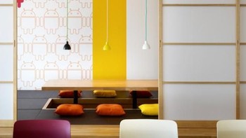Terlihat di sini pintu geser yang jamak ditemui di rumah-rumah di Jepang.  Foto: Office Snapshot