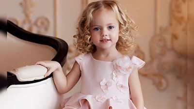 Cantiknya Gadis Cilik Ini, Seperti Boneka Hidup Lho