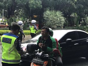 Tidak Lewat Jalur Khusus Motor di Thamrin, Siap-siap Kena Rp 500 Ribu