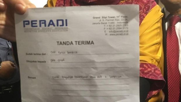 Demokrat Laporkan Pengacara Novanto ke Peradi Soal Penyebutan SBY