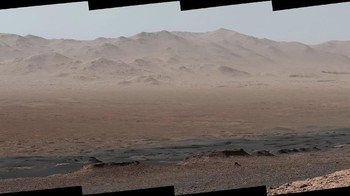 Seiring berjalannya waktu, atmosfer di Mars tinggal 1% dibandingkan di Bumi. Atmosfer tipis ini tak mampu menahan panas sehingga suhu di Mars sangat rendah. Foto: NASA