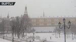 Foto: Salju Putihkan Moskow, Pecahkan Rekor dalam 61 Tahun