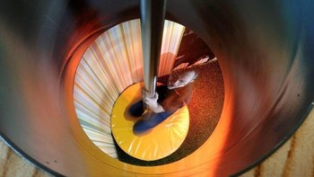 Atau bisa memilih tiang ini untuk turun. Foto: google