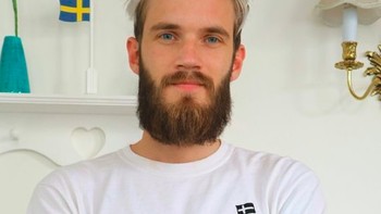1. Dan, jawara YouTuber diduduki oleh PewDiePie dengan 60,5 juta subscribers. Foto: istimewa
