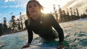 Aksinya ini direkam dengan kamera GoPro. Sehingga dipajang di Instagram salah satunya dengan tagar GoPro. Foto: Instagram