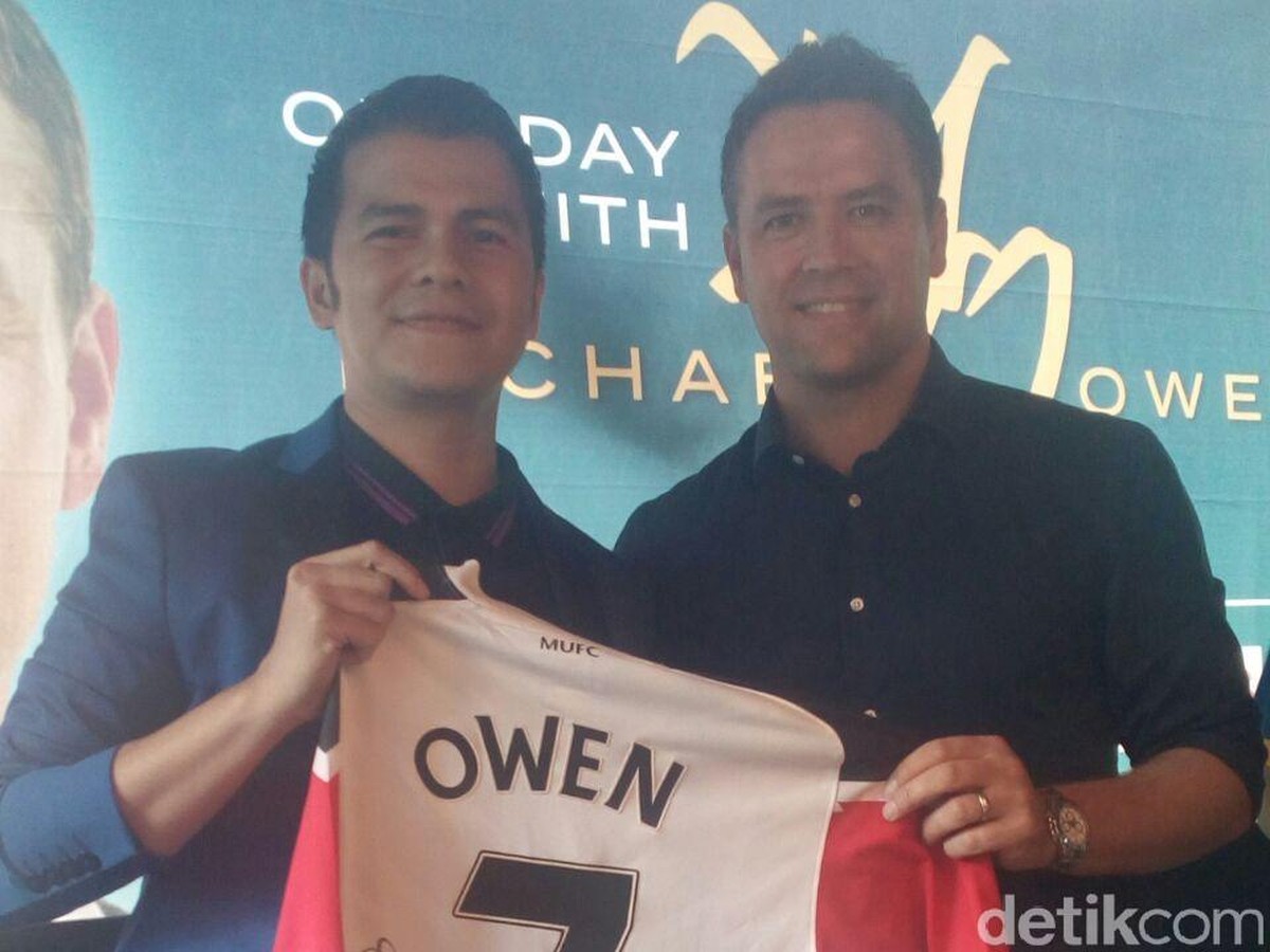 Michael Owen datang lagi ke Jakarta (Foto: Amalia Dwi Septi)