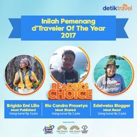 Sambutlah! Para Petualang Terbaik detikTravel 2017